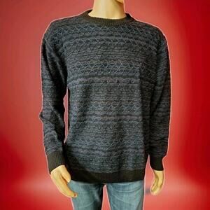 TOSCANO, Made In Italy, Wool Blend Size M Men's Pullover knit Sweater #W8